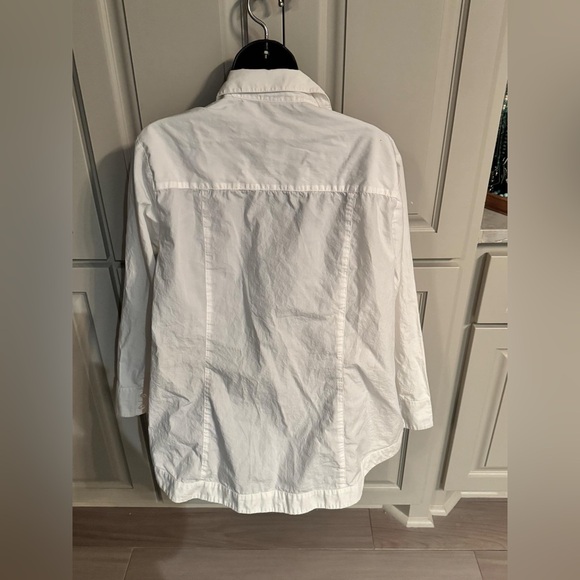Bliss blass Classic White Button-Up Shirt 1X 100% cotton - Picture 2 of 6